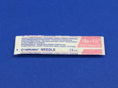 Terumo Needle 18G x 1-1/2